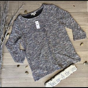 NWT Loft Quarter Length Shirt